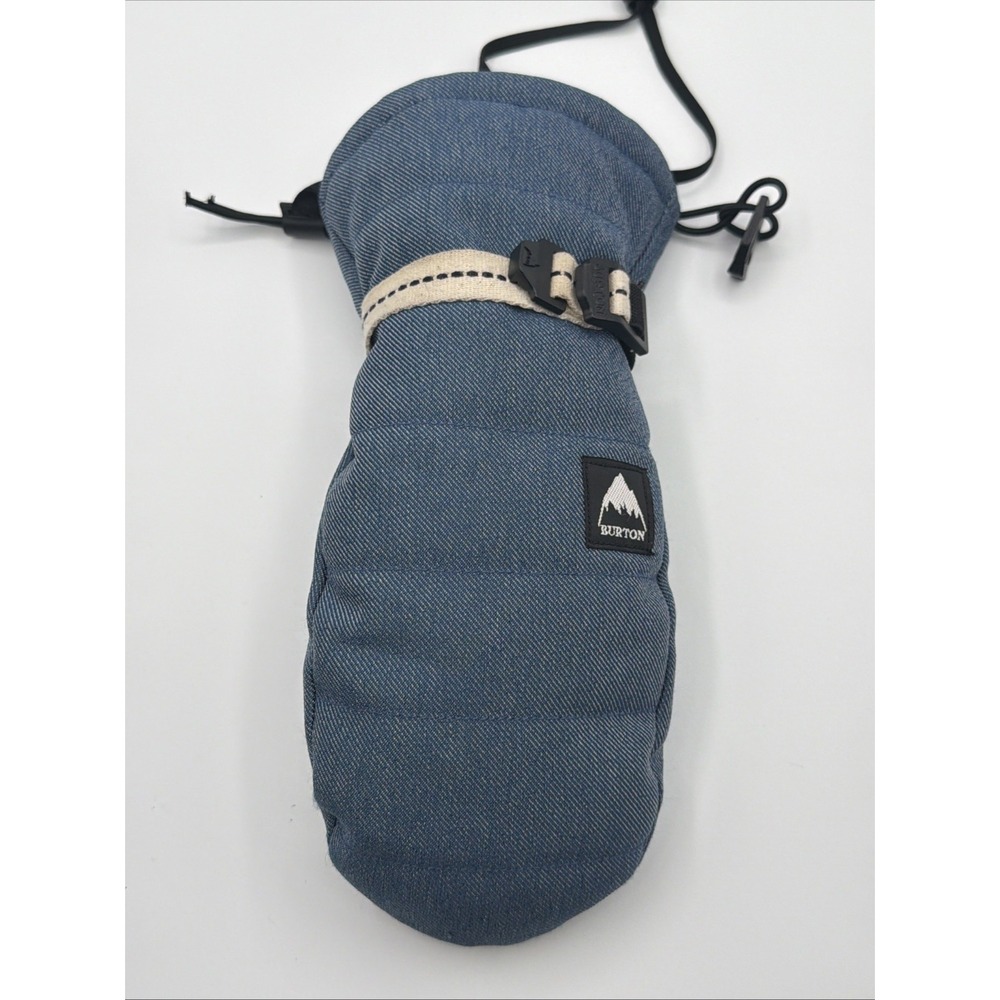 Burton Kids Warmest Mitten LEFT HAND ONLY Blue Denim Snow Ski Gloves Youth L